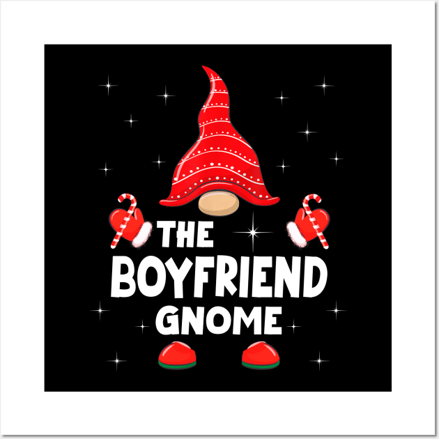 The Boyfriend Gnome Matching Family Christmas Pajama Wall Art by Foatui